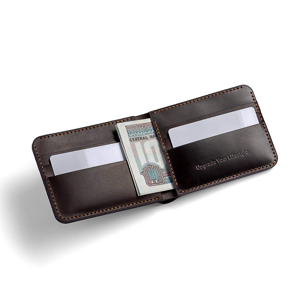 GoBasic Wallet Brown Natural Genuine Leather