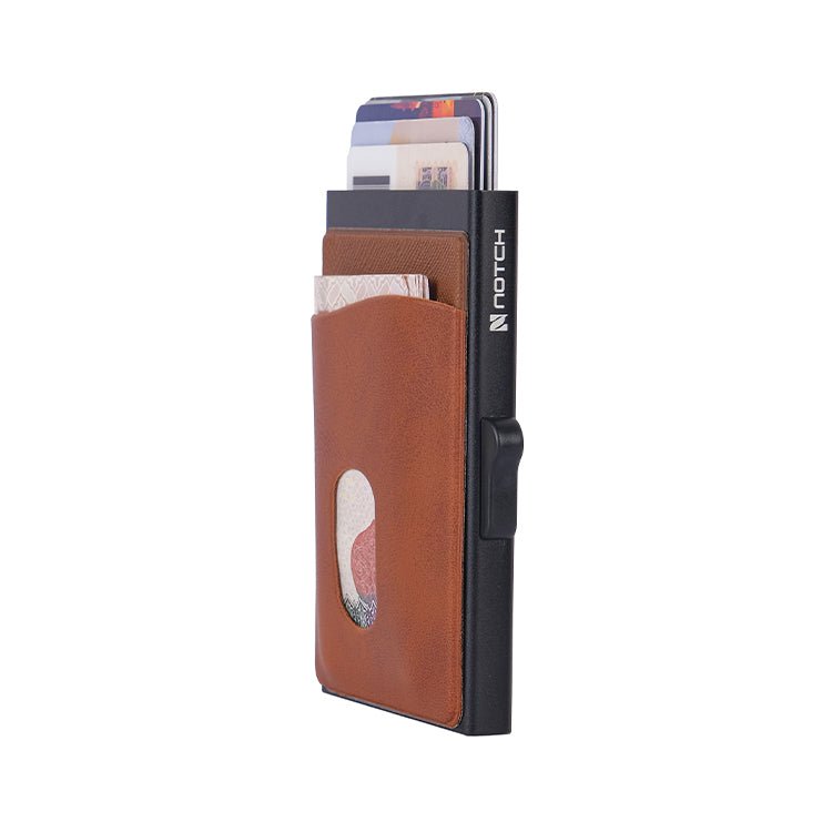 GoWallet™️ Leather with RFID Block ( Brown )