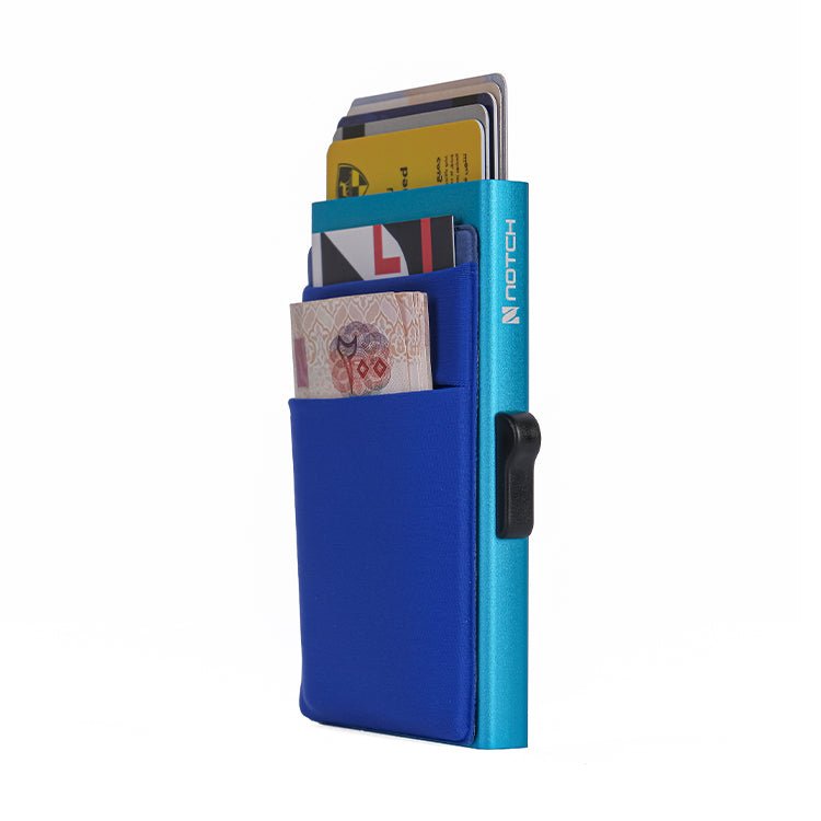 GoWallet™ Aluminum with RFID Block – SkyBlue (Limited Edition)