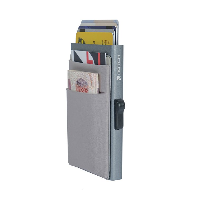 GoWallet™ Aluminum with RFID Block – Grey (Limited Edition)